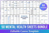 Mental Health Worksheets Collection
