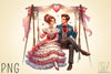 Valentine Romantic Couple Clipart Bundle