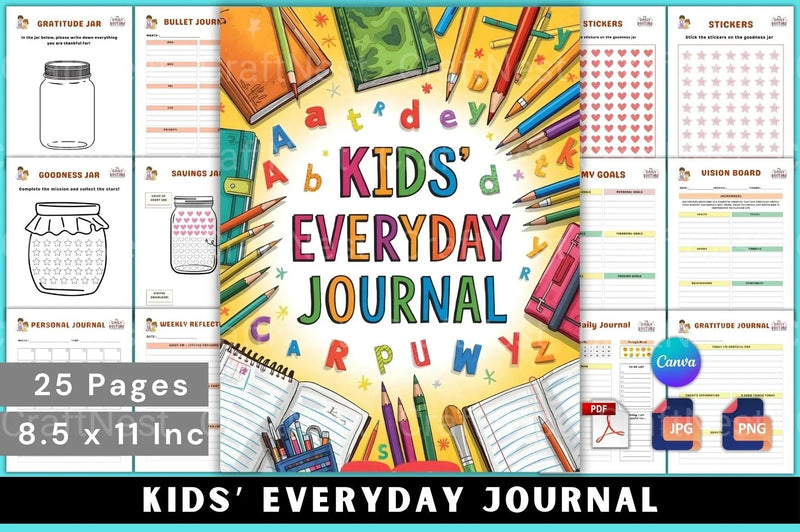 Kids Everyday Activities - CraftNest - Digital Crafting and Art