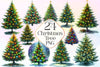 Christmas Tree Clipart Bundle 17