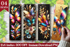 Butterfly Flower Bookmarks Journal
