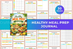 Healthy Meal Prep Guide - CraftNest - Digital Crafting and Art