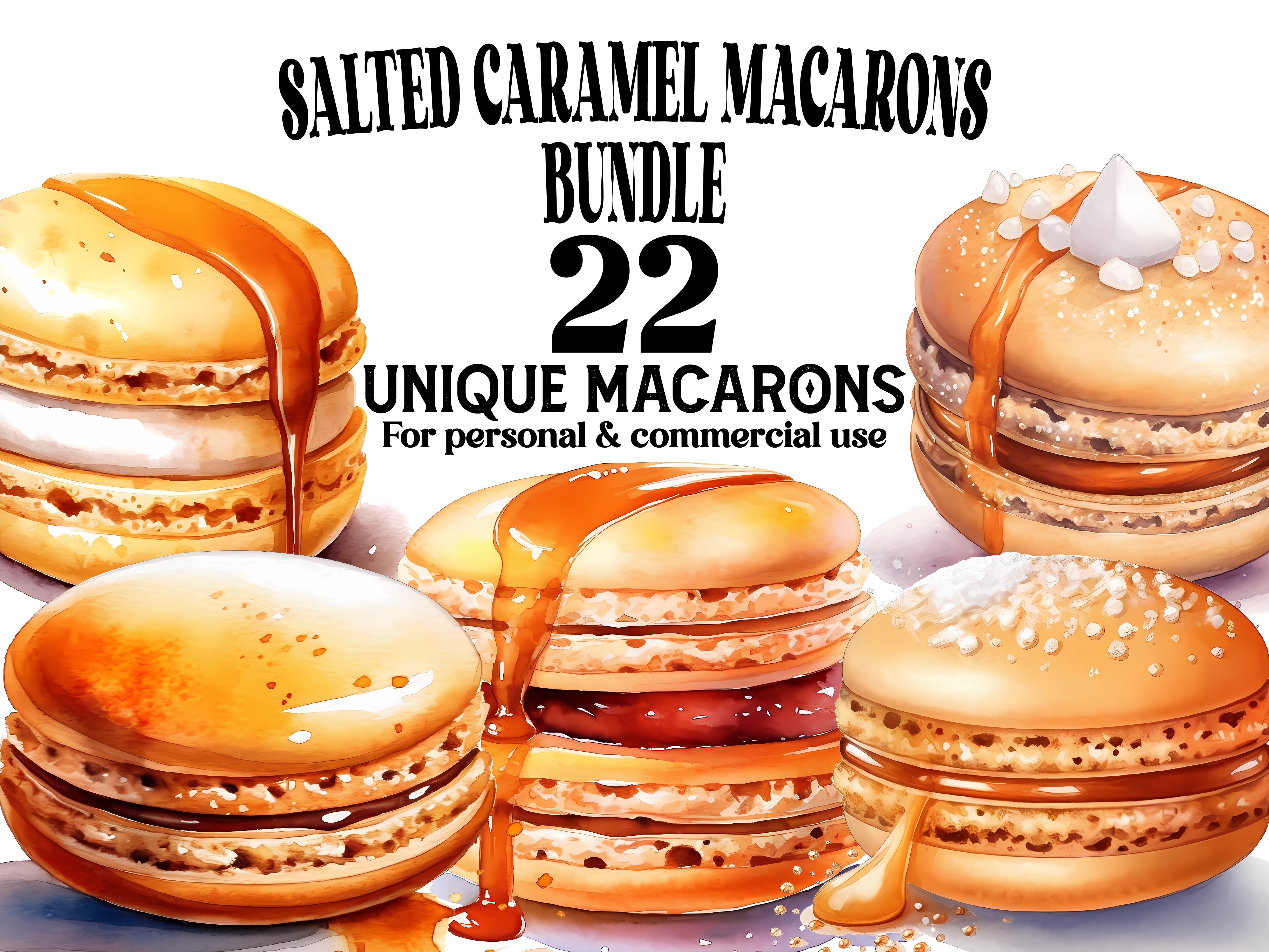 Salted Caramel Macarons