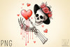 Valentine Skeleton Clipart Bundle