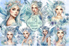 Winter Fairy Clipart Bundle