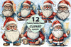 Christmas Snowman Clipart Bundle 2