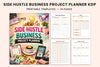 Side Hustle Business Project Planner