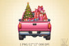 Christmas Truck Clipart Bundle