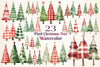 Christmas Tree Clipart Bundle 15