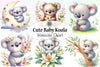 Cute Baby Koala Clipart Bundle