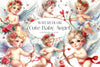 Cute Baby Angel Clipart Bundle 1