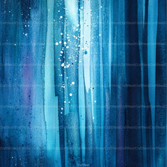 Blue Holographic Glitter Digital Paper - CraftNest - Digital Crafting and Art