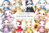 Easter Bunny Clipart Bundle 28