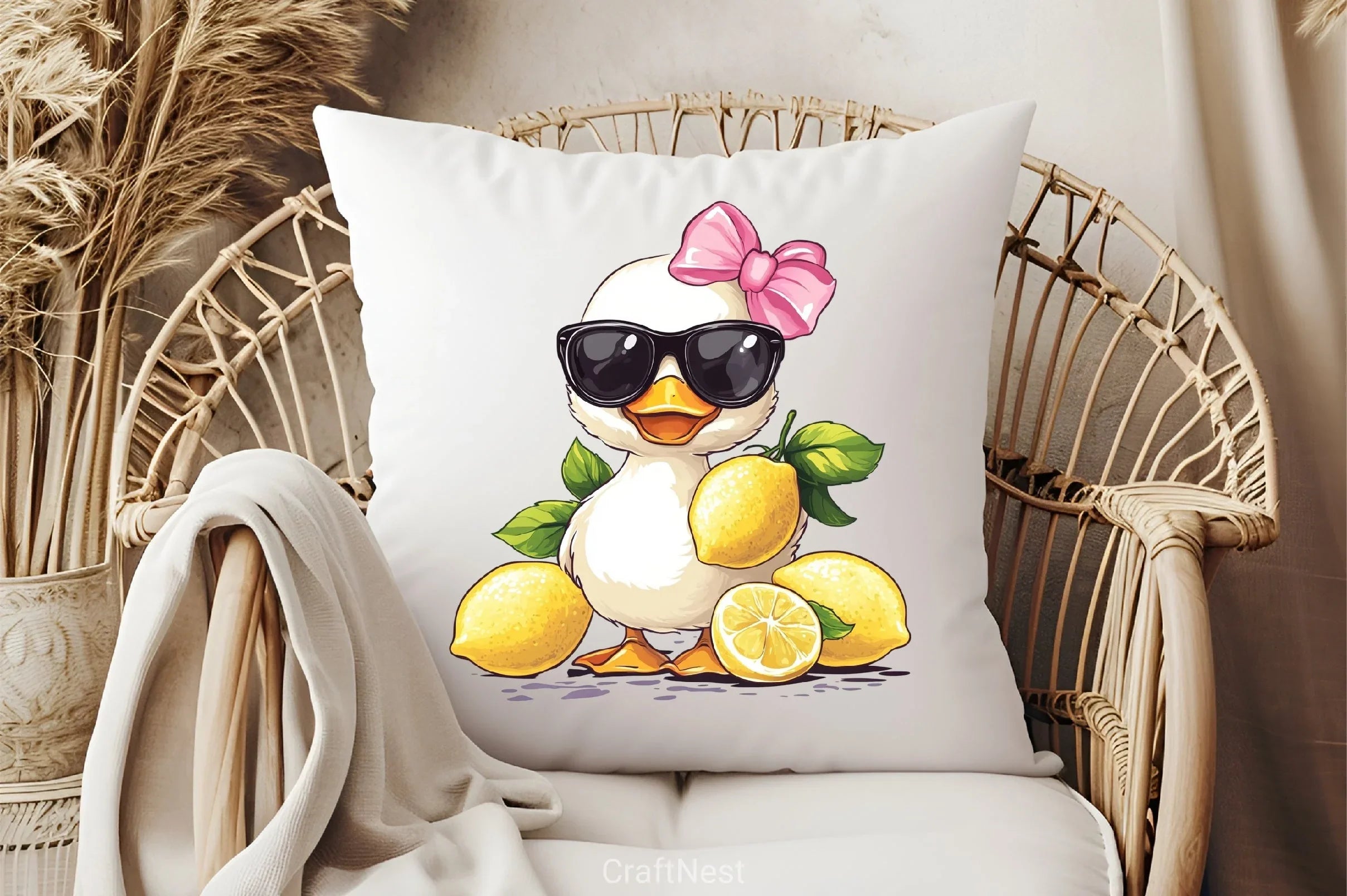 Cute Baby Duck Clipart Bundle - CraftNest - Digital Crafting and Art