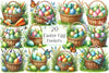 Easter Egg Basket Clipart Bundle 3