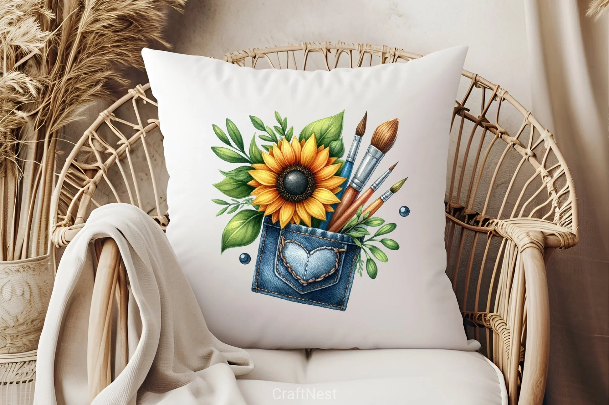 Sunflower Clipart Bundle - CraftNest - Digital Crafting and Art