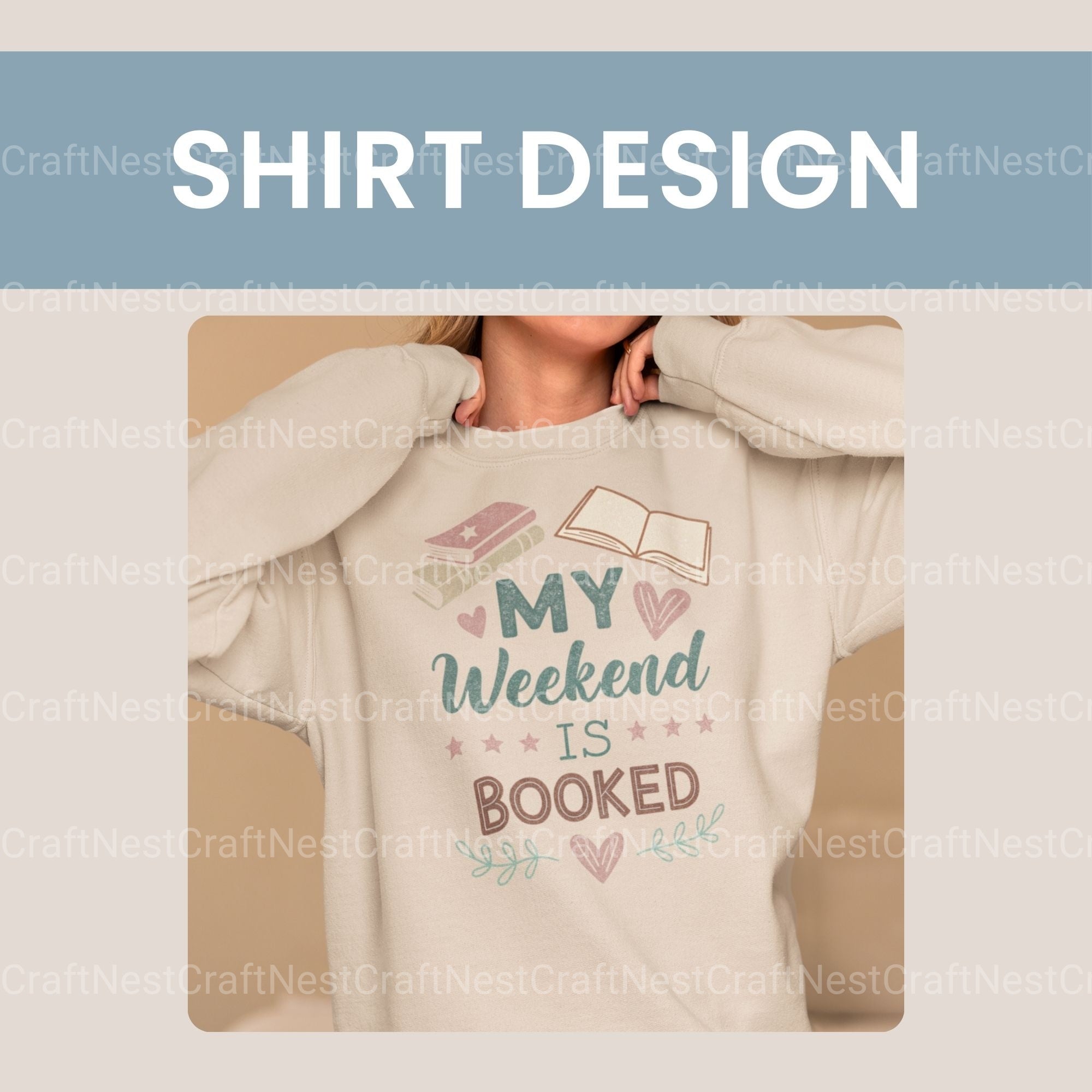 My Weekend Is Booked Clipart Bundle