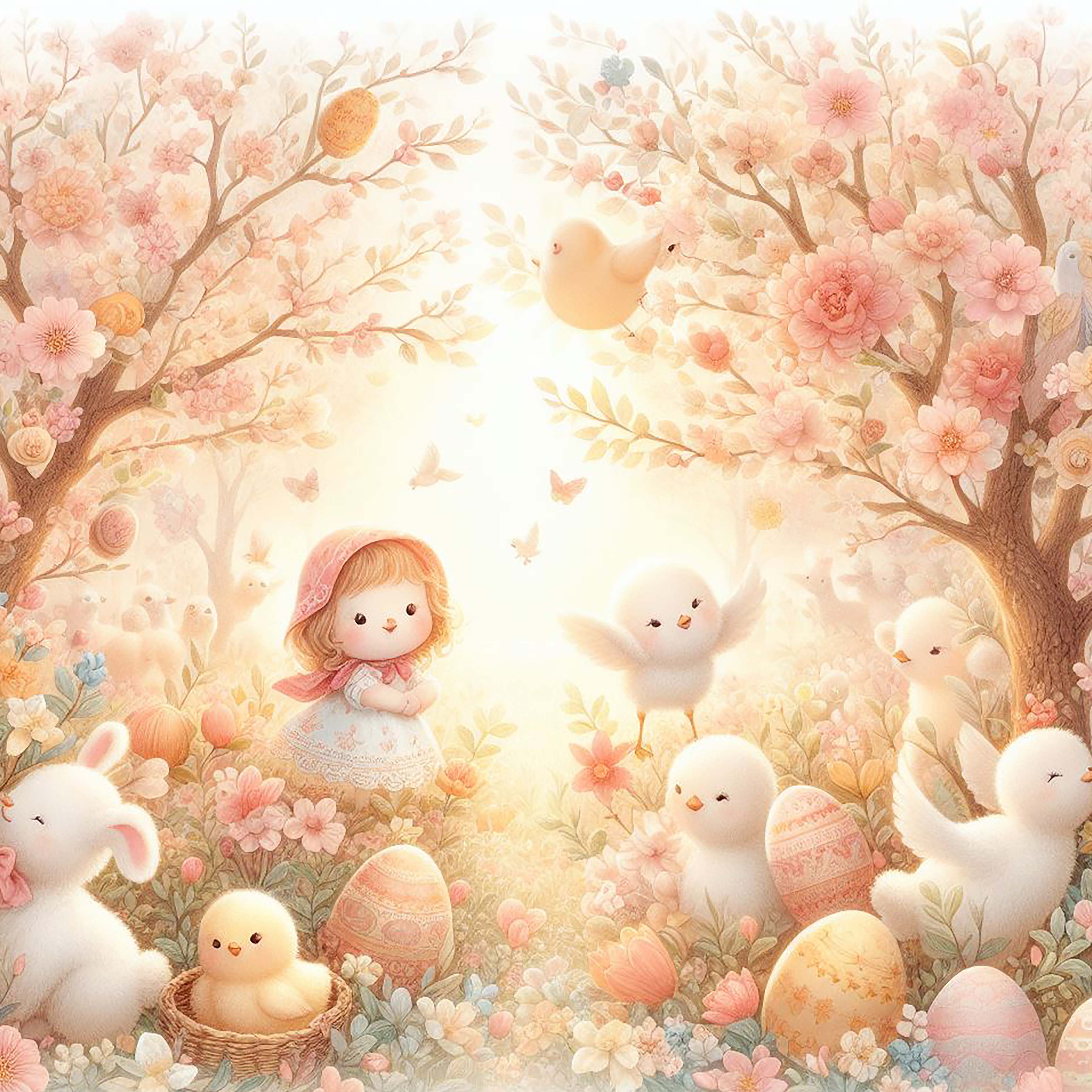 Easter Seamless Digital Paper 1