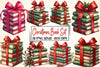 Christmas Book Set Clipart Bundle