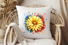 Patriotic Floral Clipart Bundle 1 - CraftNest - Digital Crafting and Art