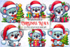 Christmas Koala Clipart Bundle