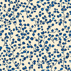 Blueberry Seamless Pattern Papers Digital - CraftNest - Digital Crafting and Art