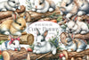 Cute Bunny Clipart Bundle 1