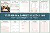 Happy Family Scheduling Planner