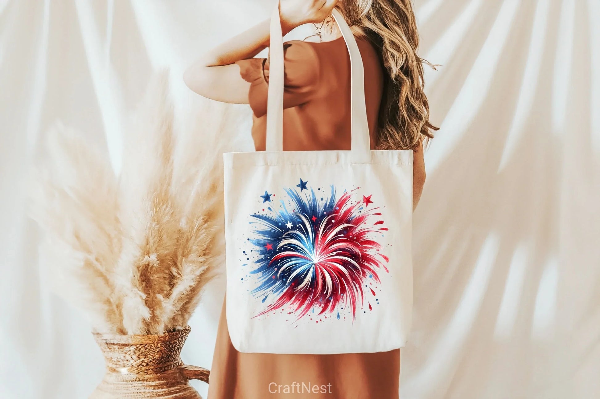 4th of July Brushstroke Clipart Bundle - CraftNest - Digital Crafting and Art