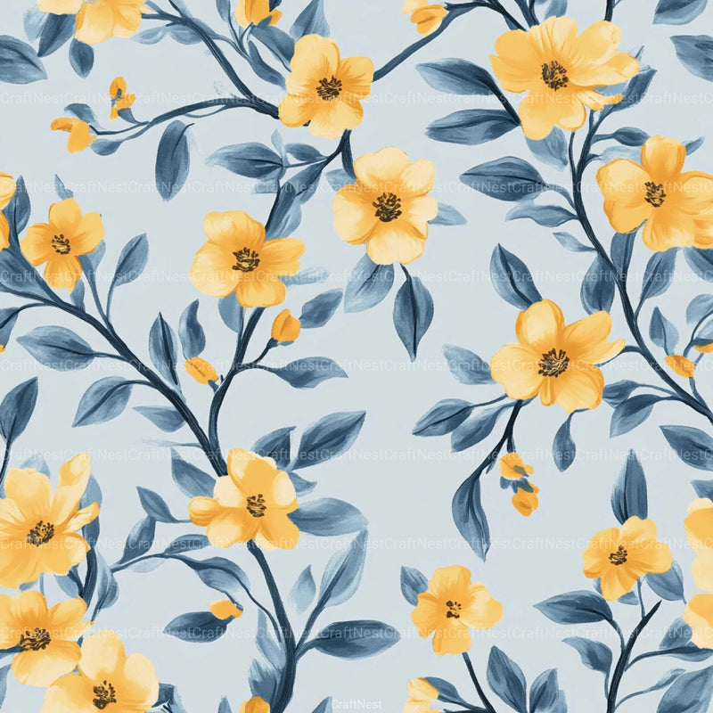 Floral Pattern Background Clipart Bundle 3 - CraftNest - Digital Crafting and Art