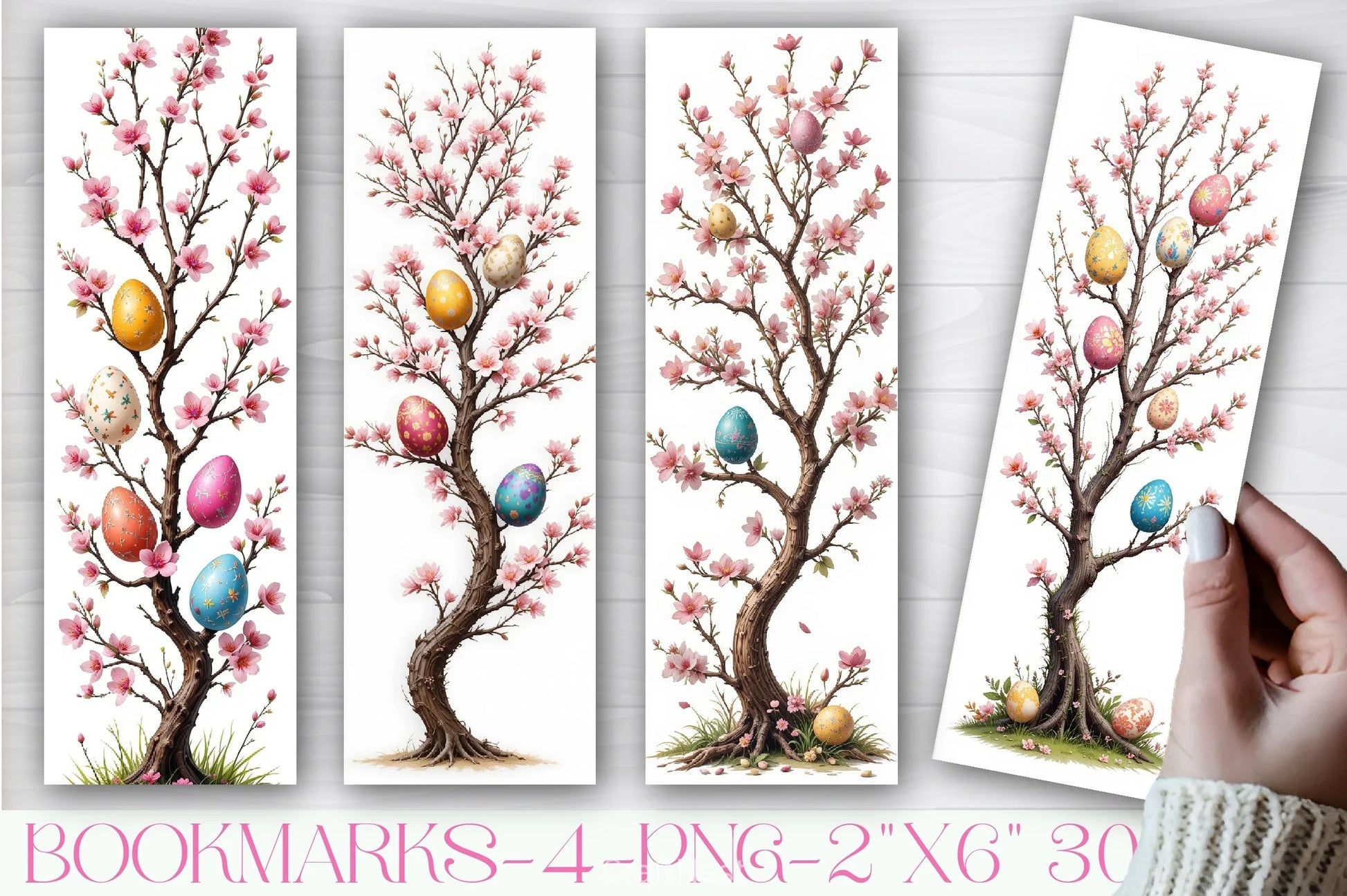 Easter Tree Bookmarks Journal - CraftNest - Digital Crafting and Art