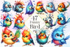 Funny Bird Clipart Bundle 5
