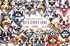 Cute Zipper Dogs Clipart Bundle