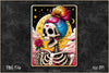 Funny Mexican Skeleton Tarot Card Clipart Bundle