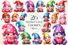 Mother's Day Gnomes Clipart Bundle 2