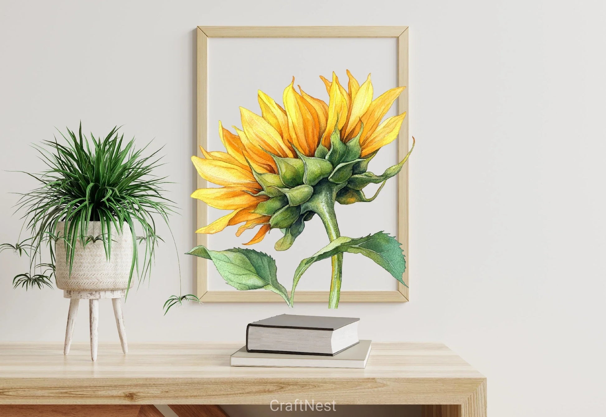 Sunflowers Clipart Bundle - CraftNest - Digital Crafting and Art