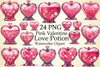 Pink Valentine Love Potion Clipart Bundle
