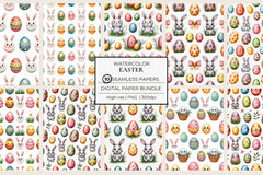 Easter Seamless Papers - CraftNest - Digital Crafting and Art