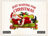 Just Waiting For Christmas Retro Clipart Bundle