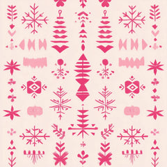 Pink Scandinavian Christmas Patterns Clipart Bundle - CraftNest - Digital Crafting and Art
