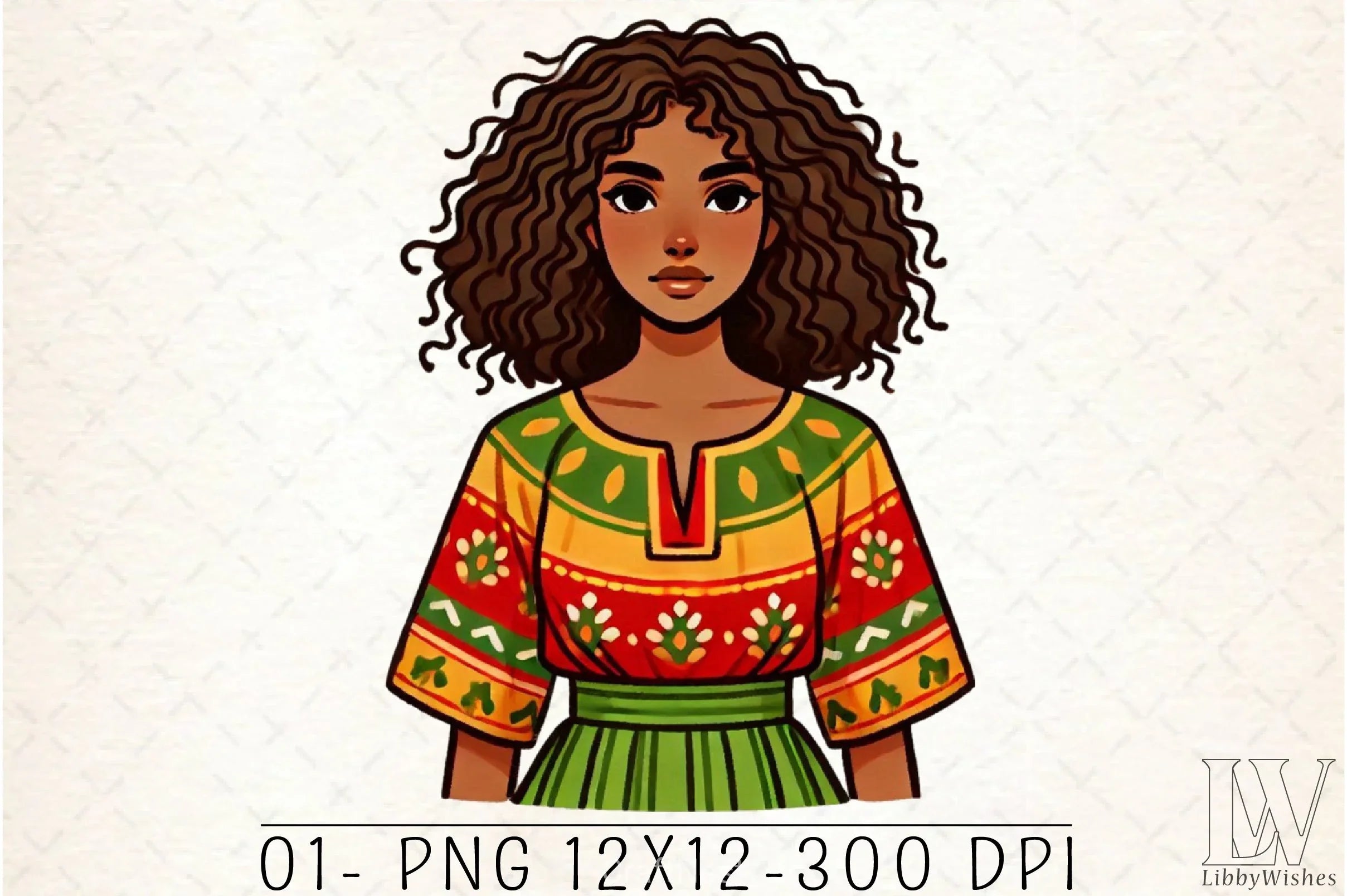 Black History Month Girl Clipart Bundle 3 - CraftNest - Digital Crafting and Art