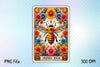 Honey Bee Tarot Card Clipart Bundle 25