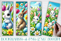 Bunny Easter Bookmarks Journal - CraftNest - Digital Crafting and Art