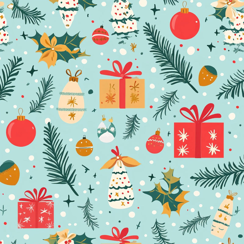 Merry & Bright Christmas Patterns Clipart Bundle - CraftNest - Digital Crafting and Art