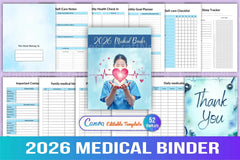 Medical Binder: Organized Health Records - CraftNest - Digital Crafting and Art