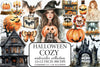 Cozy Halloween Clipart Bundle