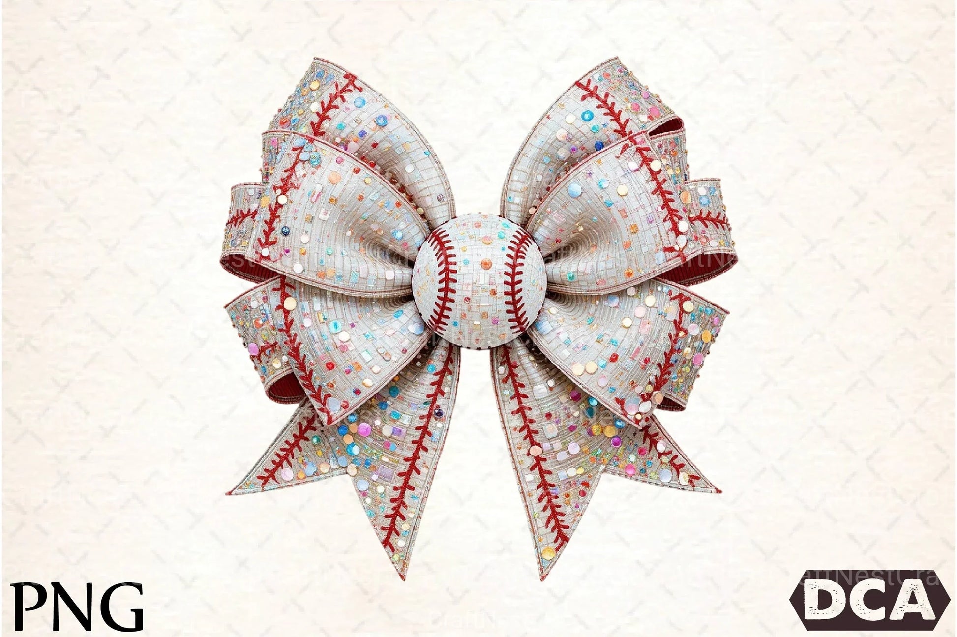 Baseball Cheer Bow Clipart Bundle - CraftNest - Digital Crafting and Art