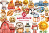 Cute Nursery Autumn Farmhouse Clipart Bundle