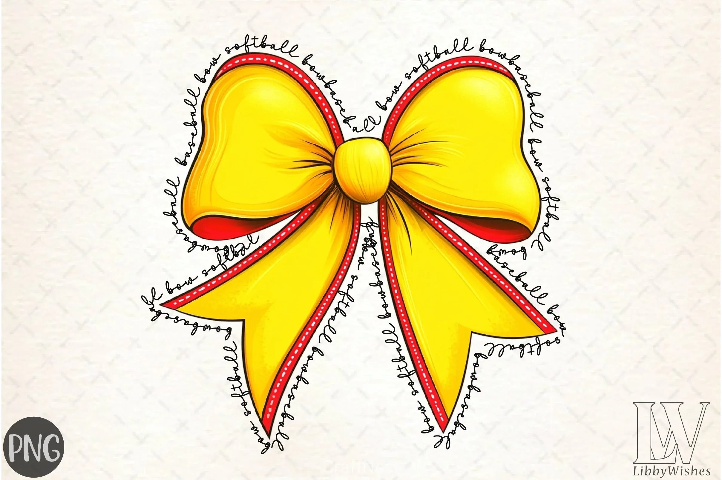 Baseball Softball Bow Clipart Bundle - CraftNest - Digital Crafting and Art