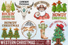 Western Christmas Clipart Bundle